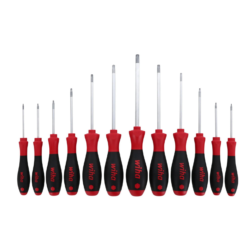 Wiha 36267 Torx SoftFinish Screwdriver 12 Piece Set