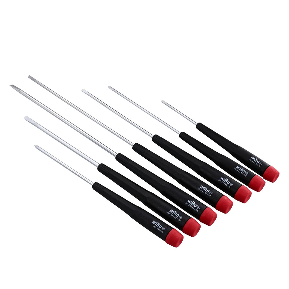 Wiha 26092 Precision Slotted and Phillips 7 Piece Set