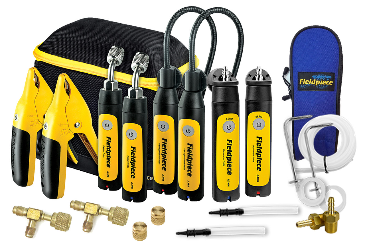 新品 lockfield equipment koti FT40 SBS KIT Fieldpiece Complete Job Link® Probe Kit - TTT Exclusive