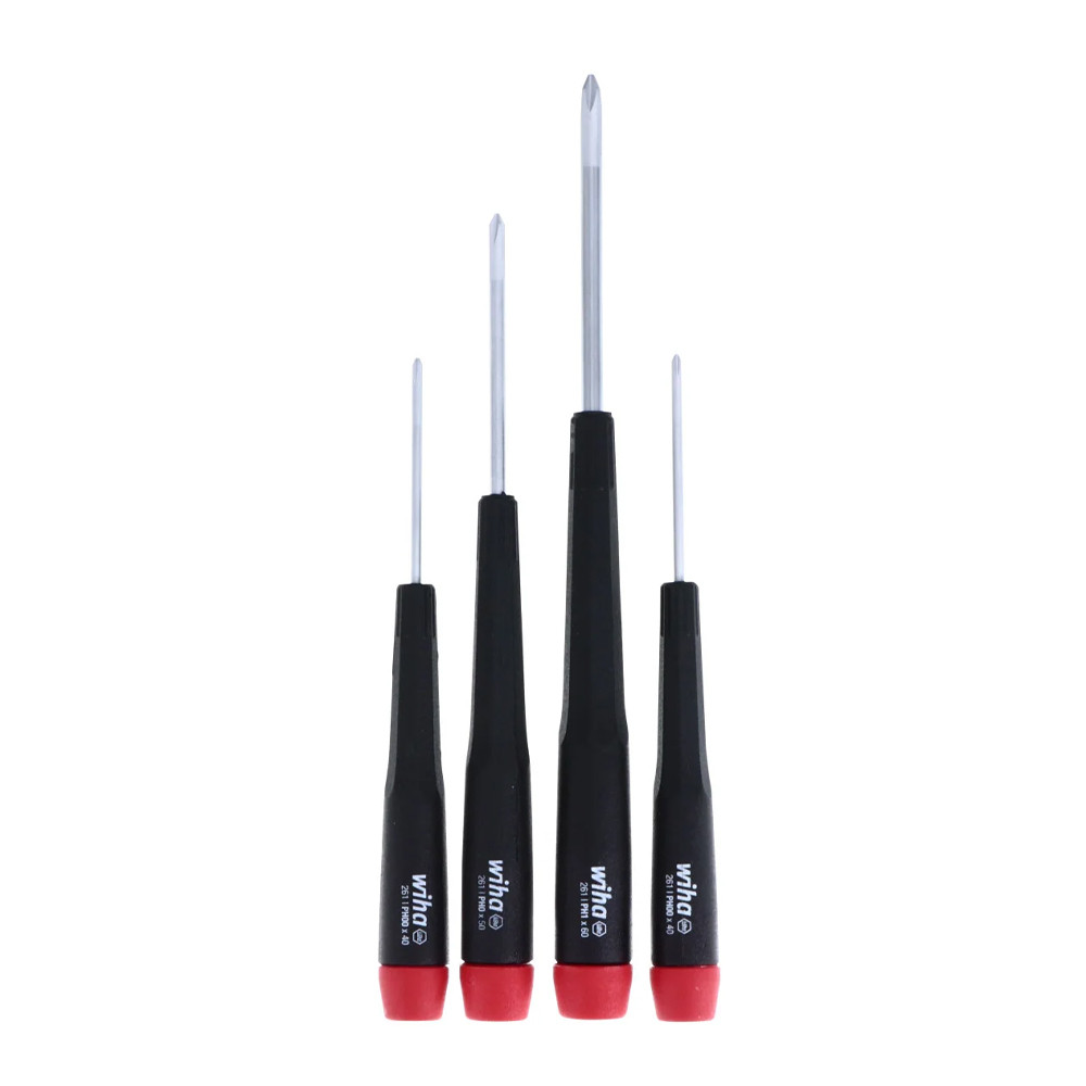 Wiha 26194 Precision Phillips Drivers 4 Piece Set