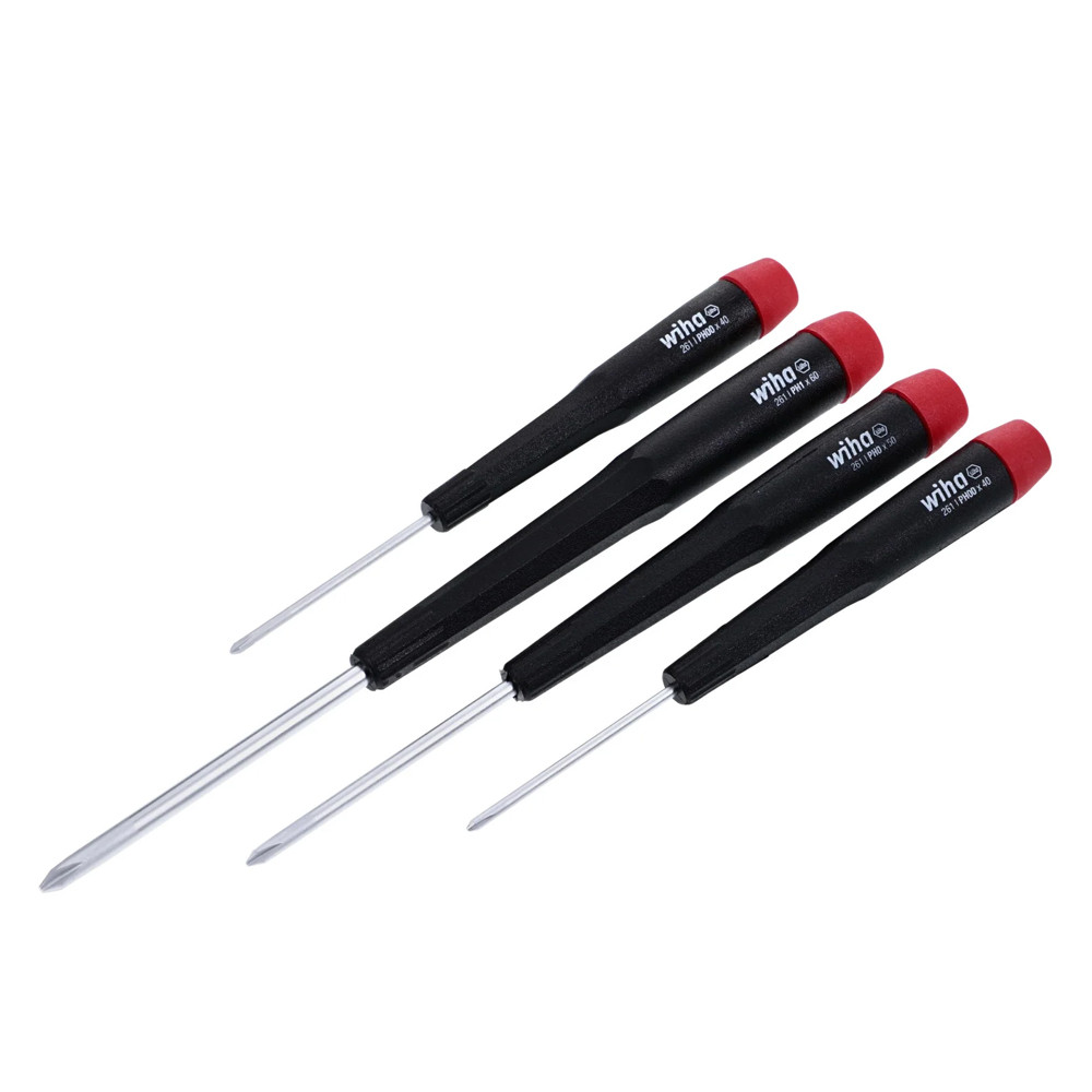 Wiha 26194 Precision Phillips Drivers 4 Piece Set
