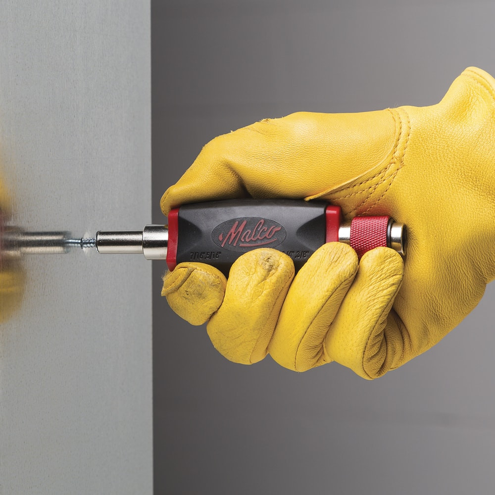 MALCO CONNEXT1 Quick-Change Handle - 4-1/8 Inch Shock-Proof Tool Handle