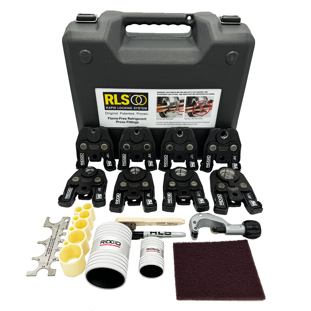 RIDGID Braze-Free 8-Jaw Kit