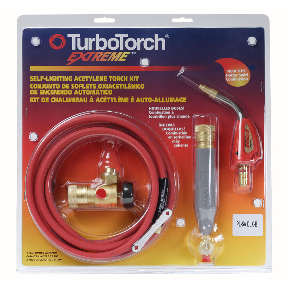 TurboTorch Extreme Self Lighting Torch Kit, PL-5ADLX-B Torch Kit