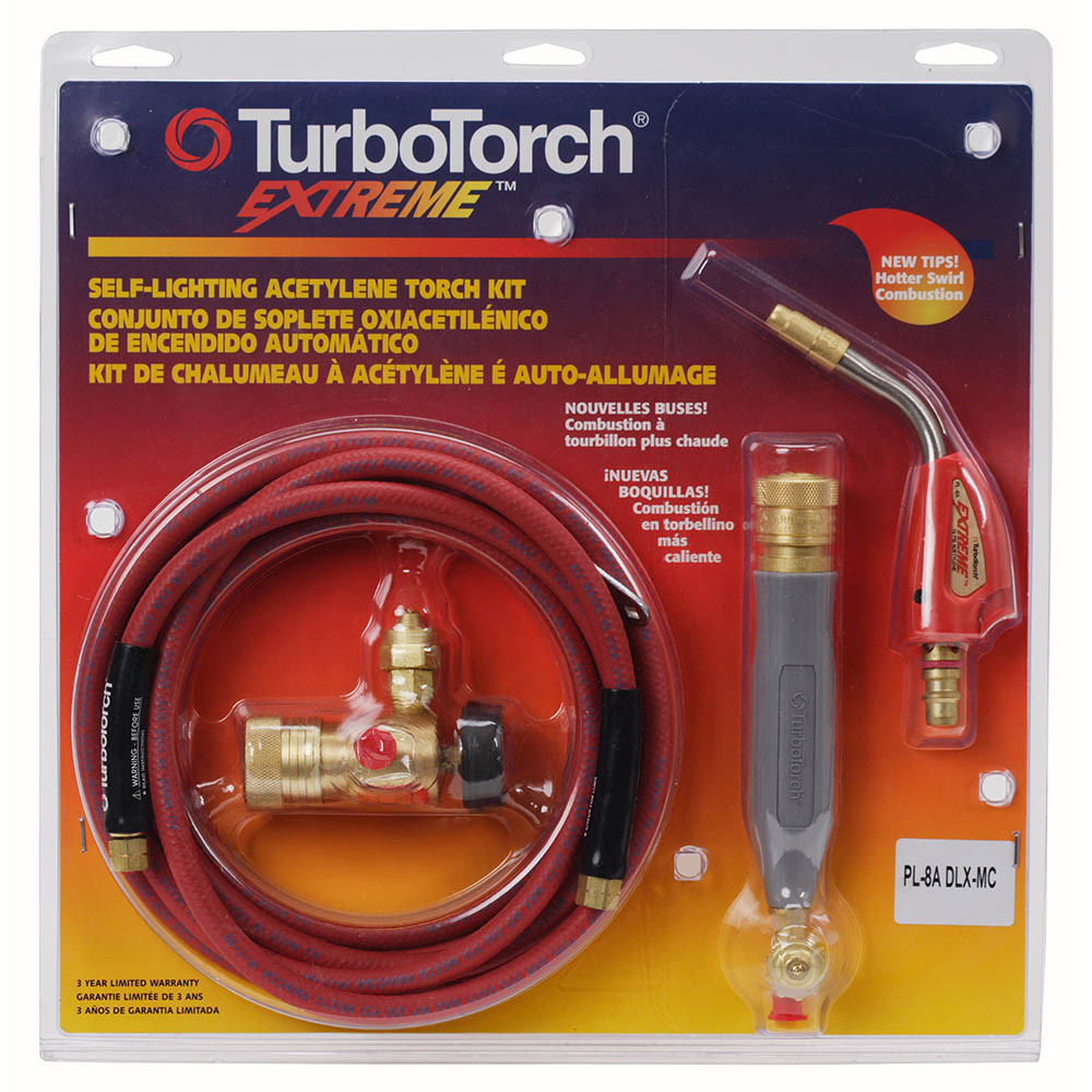 TurboTorch Extreme Self Lighting Torch Kit, PL-8ADLX-MC Torch Kit