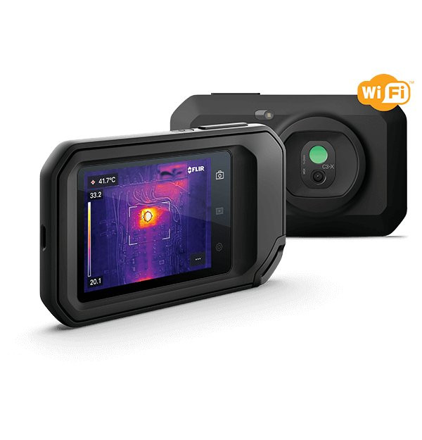 FLIR C3-X Compact Thermal Imaging Camera with Cloud Connectivity