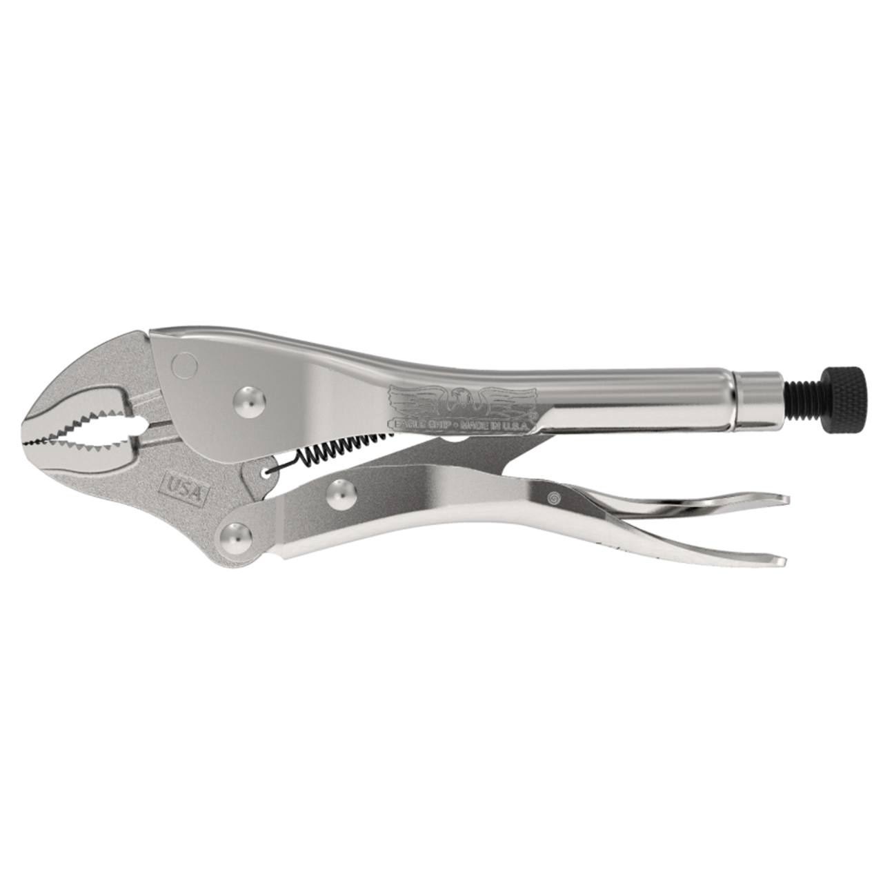 Eagle Grip 10 Curved Jaw Locking Pliers - PowerRing, Superior