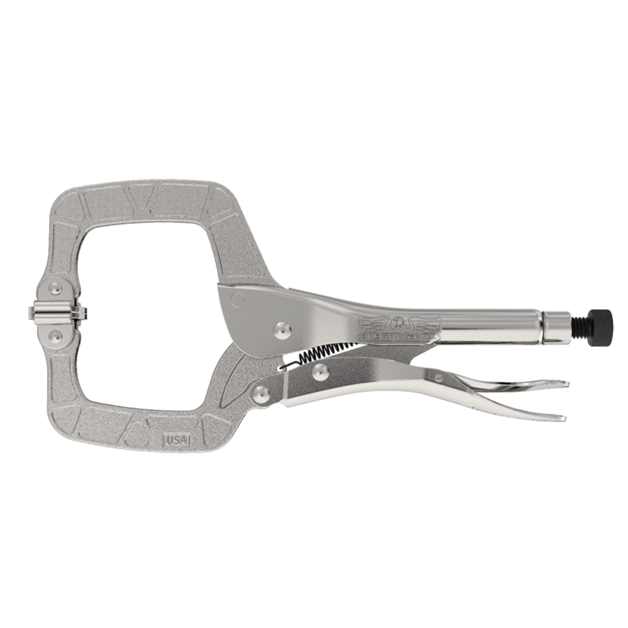 Malco Eagle Grip LP7WC 7 in. Curved Jaw Locking Pliers with Wire Cutter