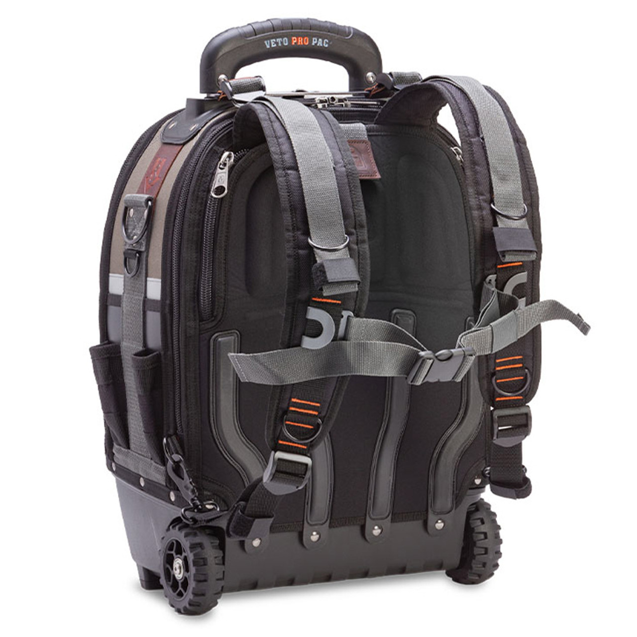 Veto Pro Pac Tech Pac Wheeler - Rolling Backpack Tool Bag