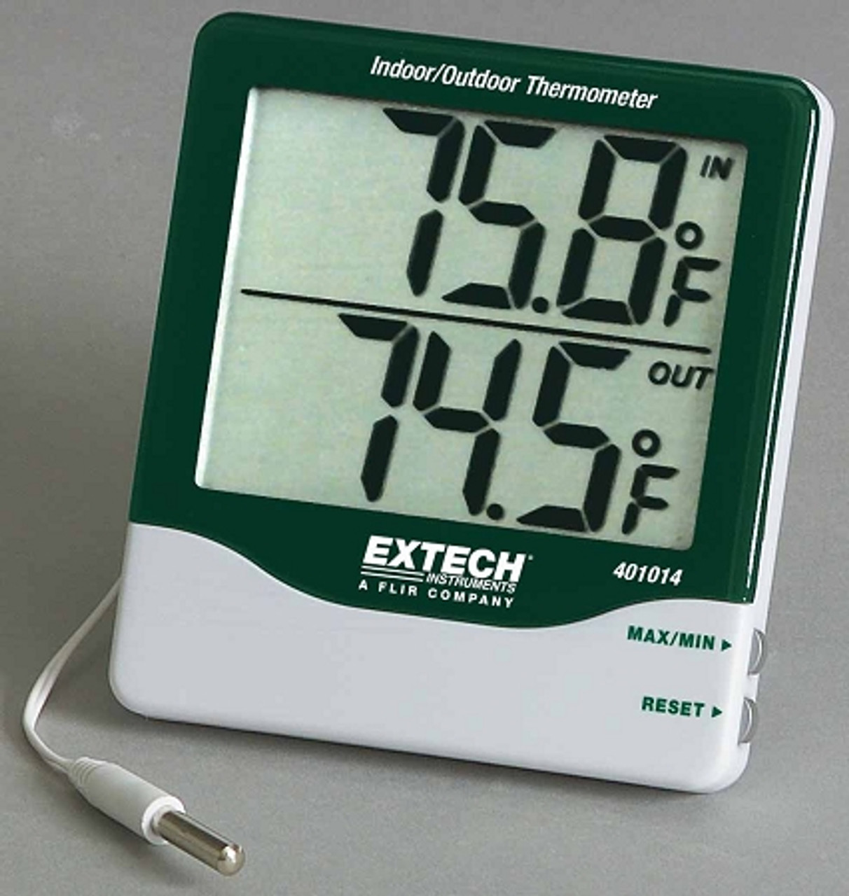 Extech 401014 Big Digit Indoor Outdoor Thermometer