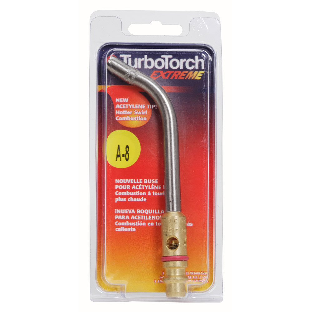 tiptoe TurboTorch Extreme Standard Replacement Tip, A-8 Tip Swirl, Air