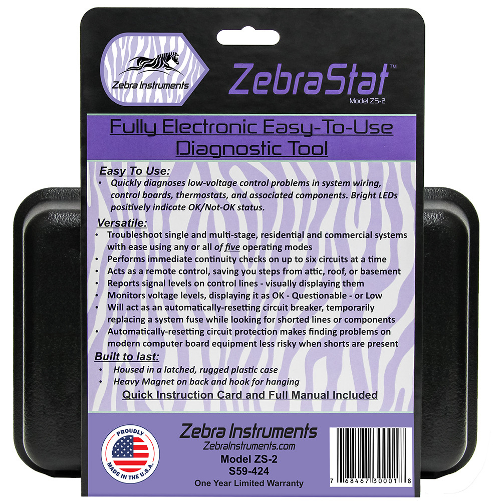Zebra ZS-2 ZebraStat Multi Mode Diagnostic Tester