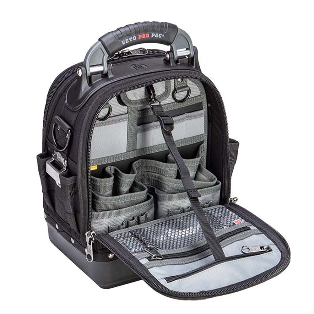 Veto Pro Pac TECH-MCT BLACKOUT Compact Customizable Tool Bag Veto Pro Pac TECH-MCT BLACKOUT Compact Customizable Tool Bag