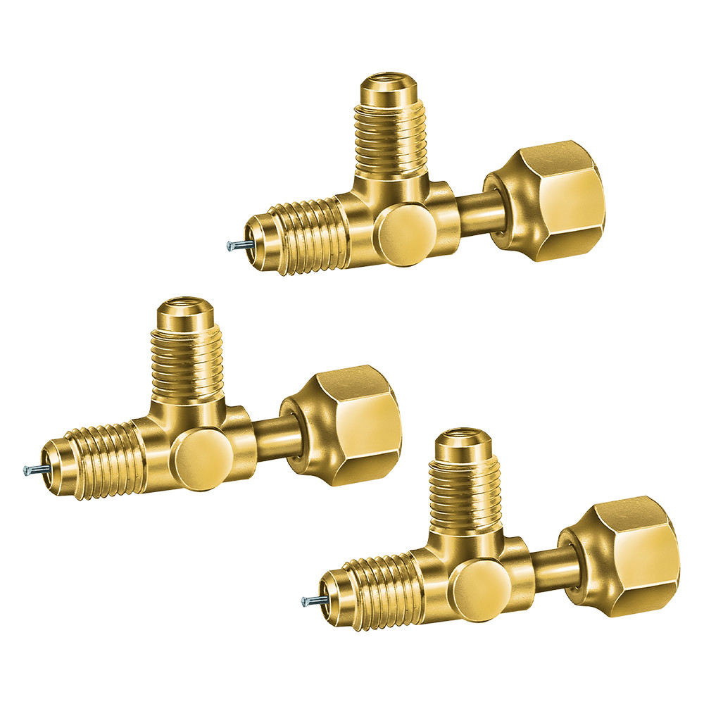 JB A31852 Swivel Flare Tee with Depressor - 1/4