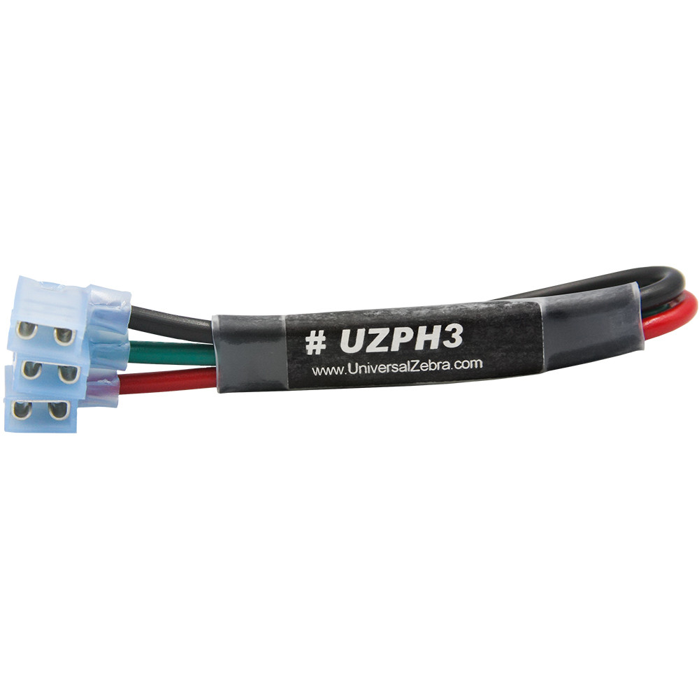 Zebra UZPH3 Power Cord and Plug 3 - ECM 142 Motors