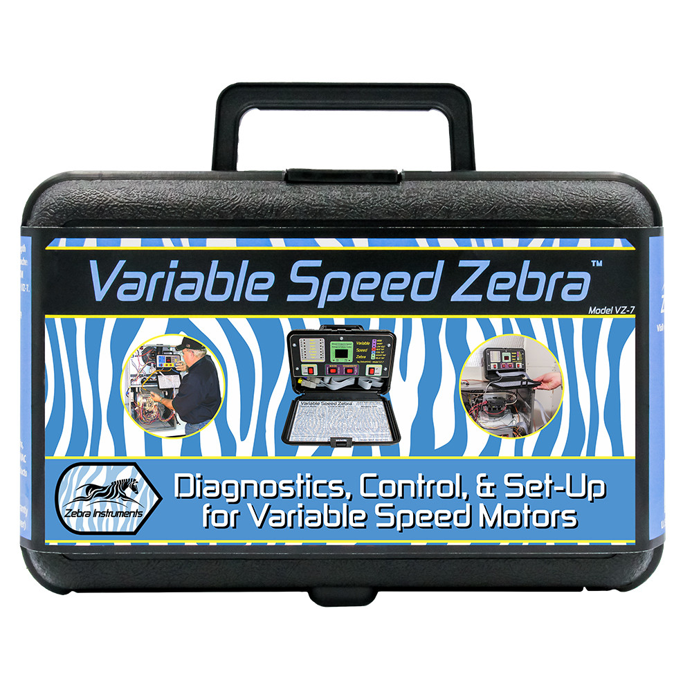 Zebra VZ-7 Variable Speed Zebra Advanced ECM Motor Diagnostic Tool