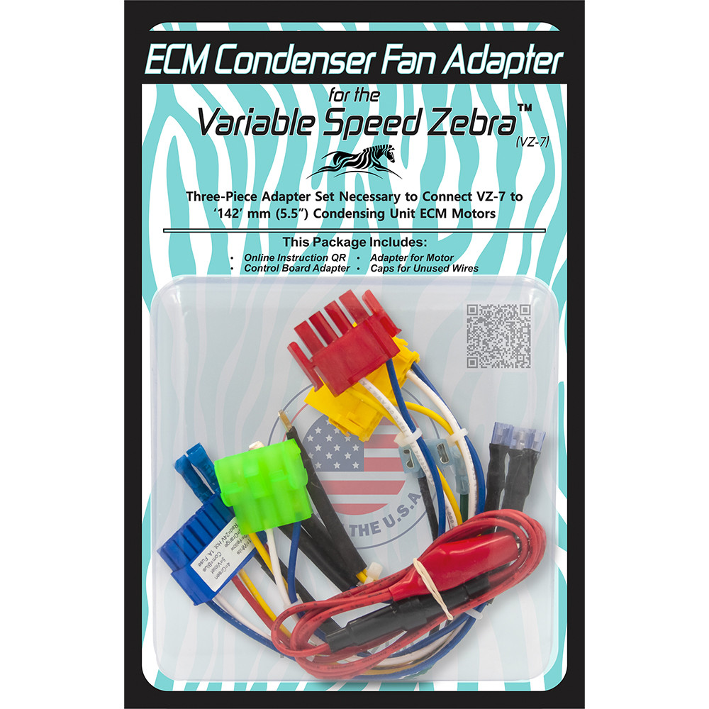 Zebra VZH06 ECM 142 Condenser Motor Adapter for VZ-7 Diagnostic Tool