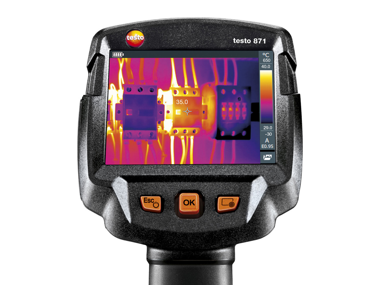 Testo 871s Thermal Imaging Camera 240 x 180 with SuperResolution