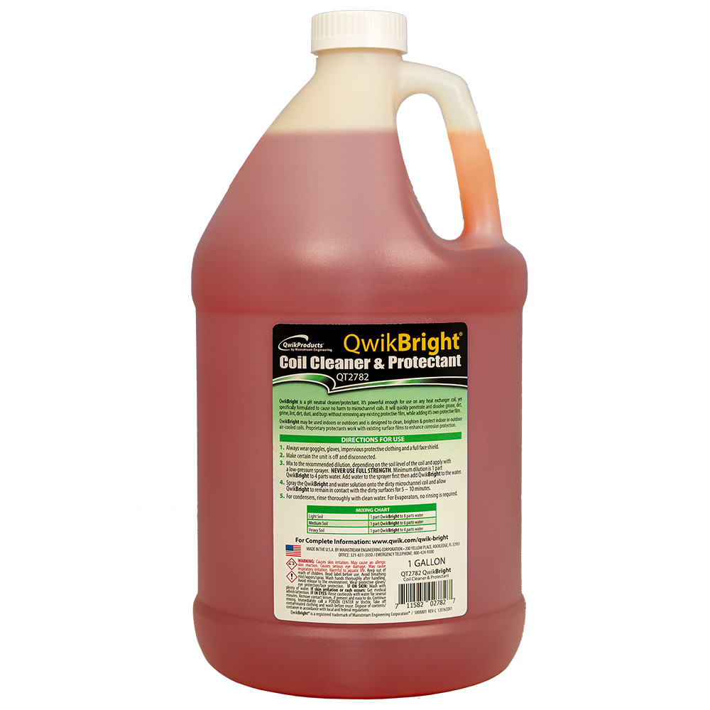 QwikProducts QT2782 QwikBright Coil Cleaner and Protectant
