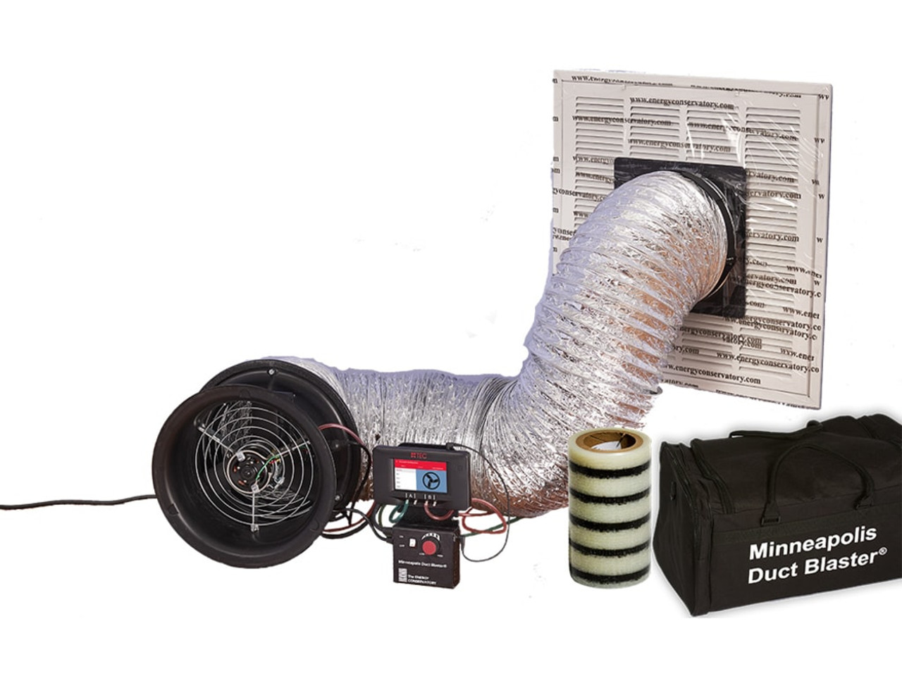 Retrotec US5100X-E-NG Retrotec US5100 Blower Door System - NO GAUGE - with  Model 5000 Fan, Smart