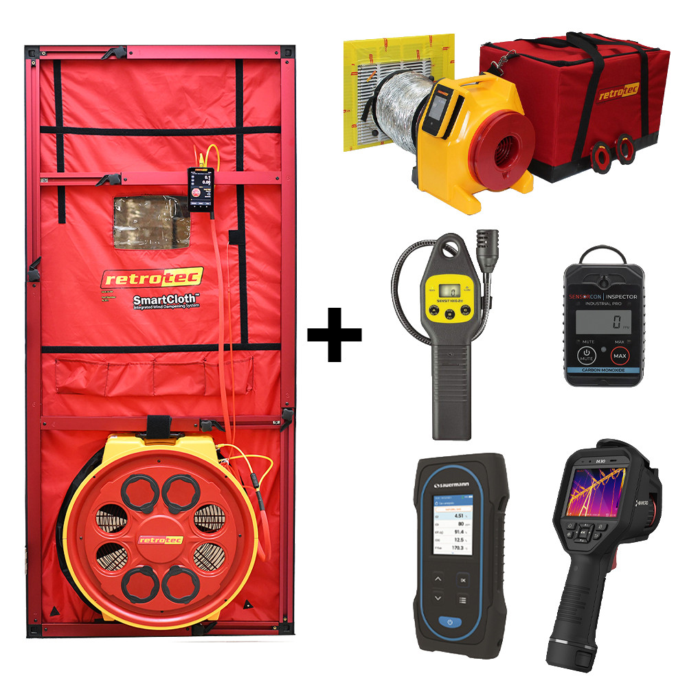 Retrotec Build Your Own BPI Kit by TruTech Tools