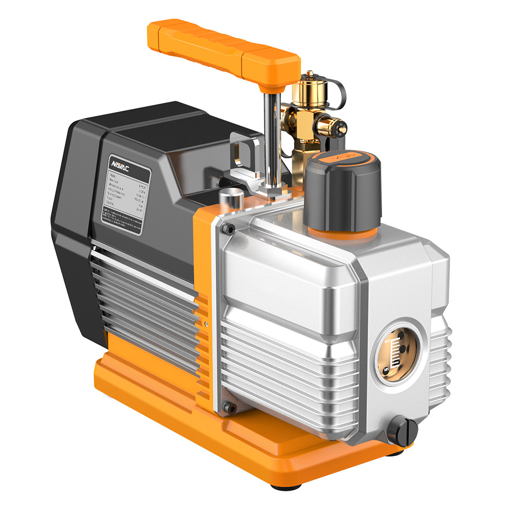 NAVAC NP5DP Dual Stage 5CFM 15 Micron Pro Series Vacuum Pump