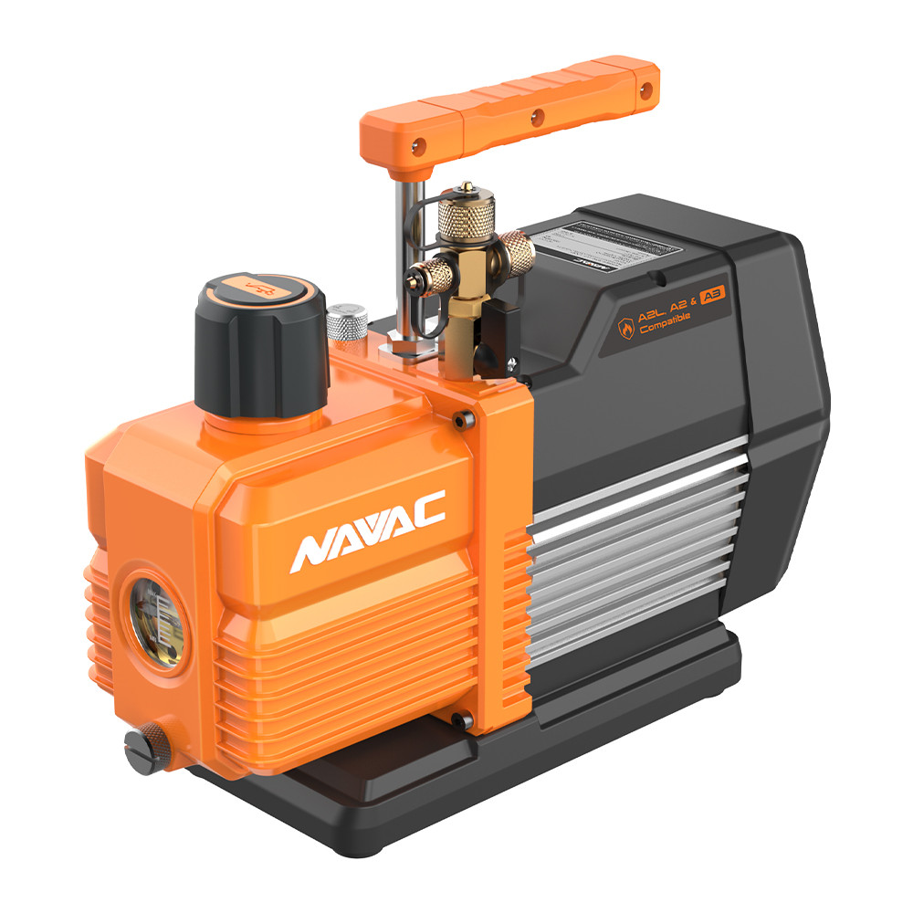 NAVAC NP7DPF Dual Stage 7CFM Pro Series Vacuum Pump for Flammable