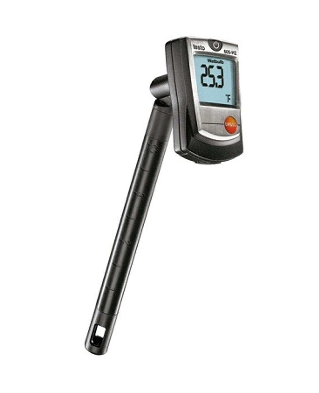 Testo 0560 2605 03 605I Thermo-Hygrometer with Bendable Probe