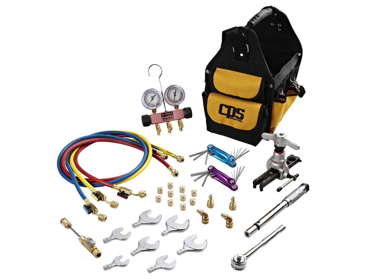 CPS TLB410A Mini-Split Tool Kit with Metric Multi-Head Torque