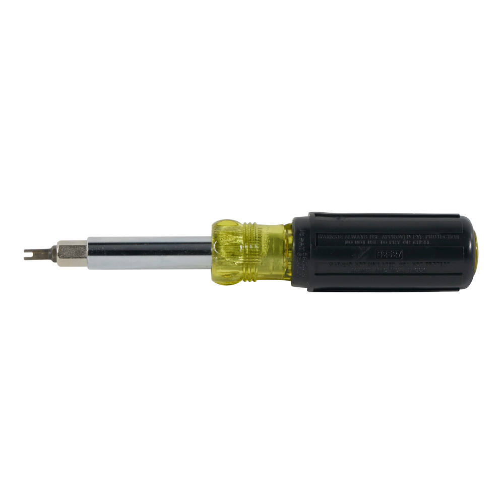 Klein Tools 32527 Multi-Bit Screwdriver, 11-in-1 Nut Driver with