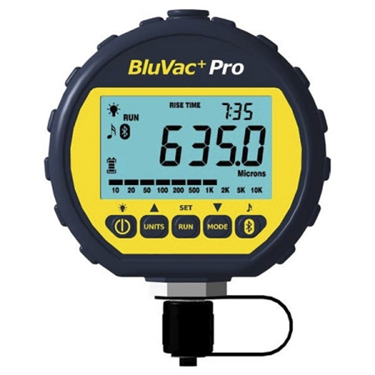 Accutools BluVac+ Professional Digital Micron Gauge with Coupler