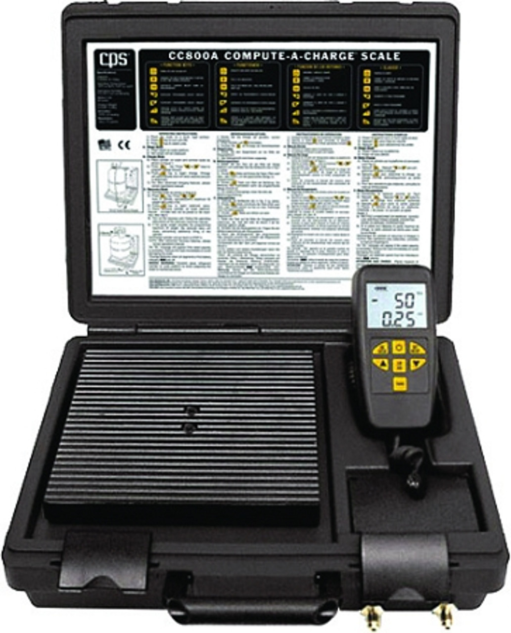 CPS CC800A Refrigerant Charging Scales 220lb Programmable Electronic Scale