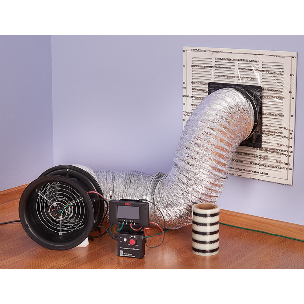 Air Tightness Duct Leakage TEC Minneapolis Duct Blaster® System