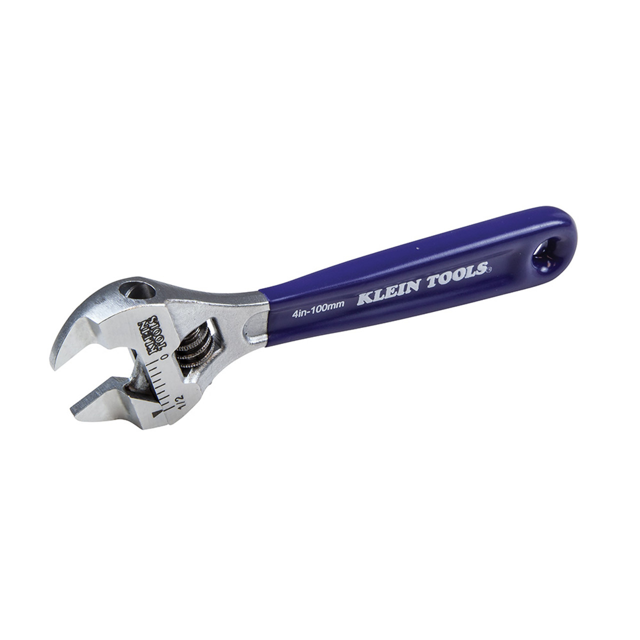 Klein Tools D86932 Slim-Jaw Adjustable Wrench, 4