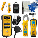 Fieldpiece Complete Combustion Testing Kit including CAT45 Analyzer with Printer, SDMN6 Manometer, and SC480 Clamp Meter