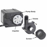 Beckett G535A Submersible Pump insides