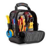 Veto Pro Pac Tech MCT Compact Service Tool Bag - Mossy Oak Country DNA Camo Pattern open packed with tools (not included)