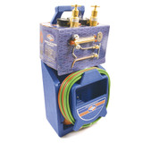 Uniweld KCHP Cap'n Hook Brazing and Welding Outfit with Plastic Carrying Stand right angle