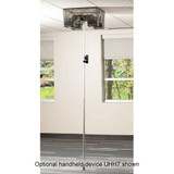 Dwyer Smart Air Hood Advanced Air Balancing Capture Hood on extension pole with meter