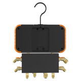 NAVAC N4A4H 4 Valve Manifold Gauge back