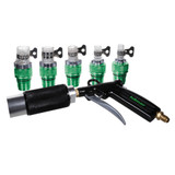Hilmor HLC007 Refrigerant Lineset Cleaning Kit Pressurized Foam Pig Launcher