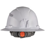 Klein 60407RL Full Brim Vented Hard Hat with Rechargeable Headlamp