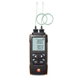 Testo 922 Differential Temperature Measuring Instrument for TC Type K with Smart App Connection