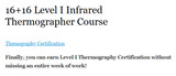 16+16 Level I Infrared Thermographer Course