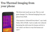 Tru-Thermal Imaging from your phone