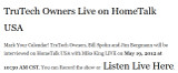 TruTech Owners Live on HomeTalk USA