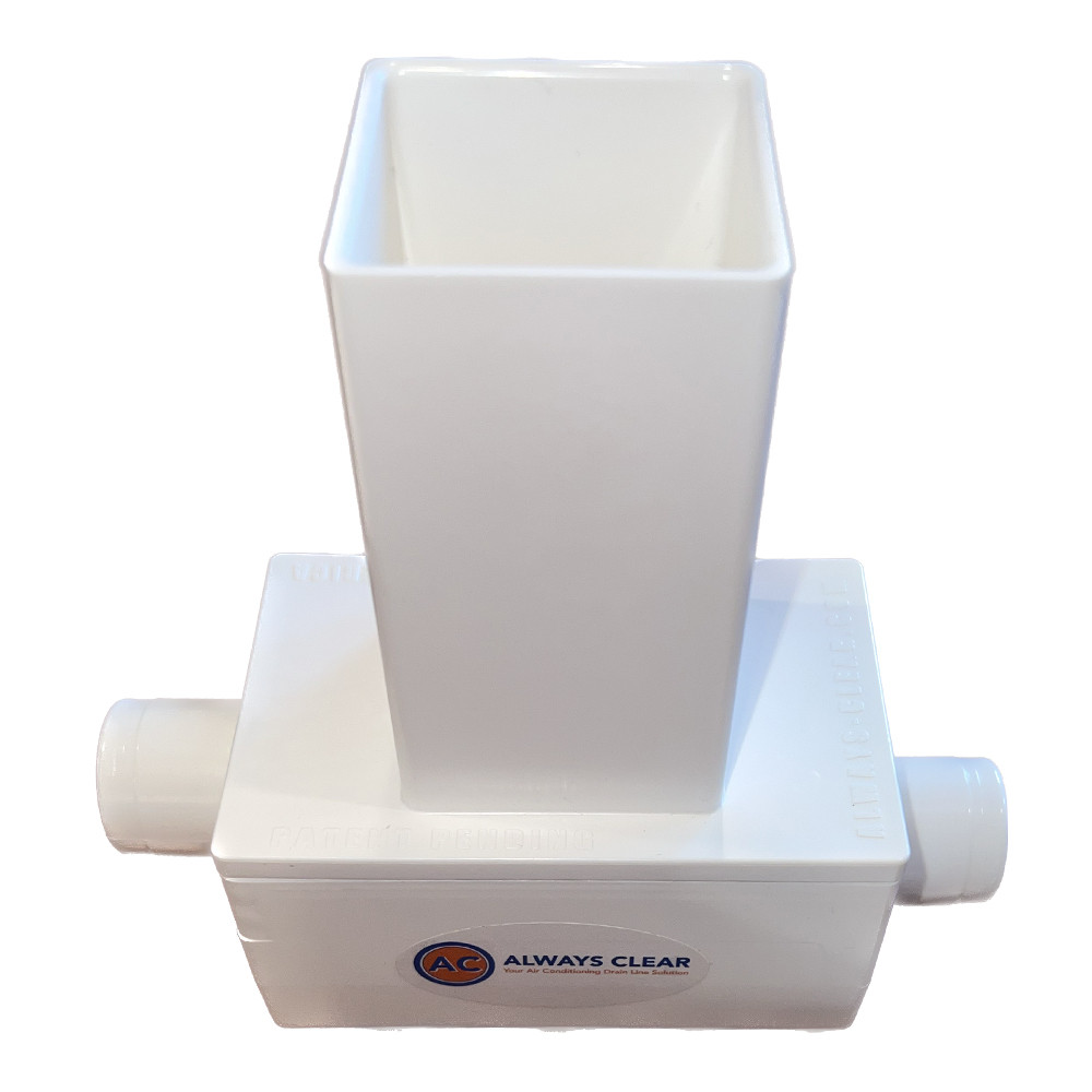 Always Clear AC-D Air Conditioning Drain Line Solution Device