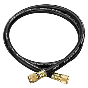 Appion MegaFlow 6-Foot 1/2 Dia. 3/8FL to 1/4FL Black Hose