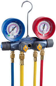 PetiAis charging hose ( 1/4 SAE Male & Female )R134A R600A R22 R12 R404  check pressure psi compressor hos meter checking gas hose fridge manifold  gauge paip cable hose pipe hos Peti