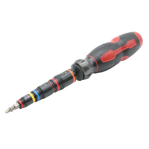 Malco MTP2A 7-in-1 C-RHEX Flip Bit Hex Sockets, 1/4